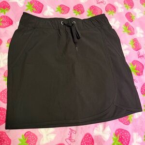 RBX Black Tennis Skirt with Built-In Shorts Size Small Pickleball Athletic